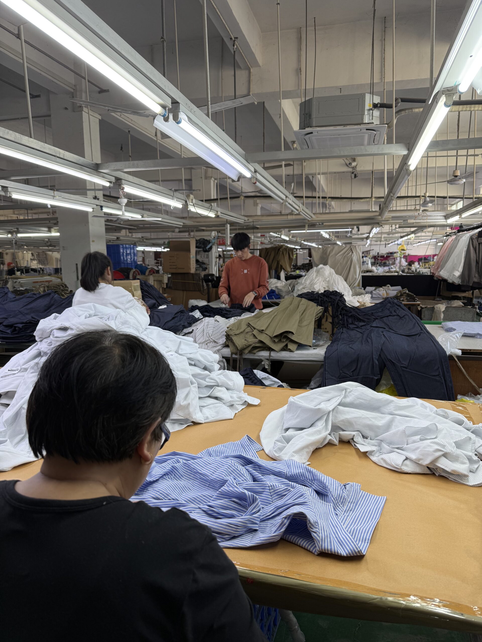 Rigorous multi-stage quality assurance and AQL standard inspections at Tetramade factory.